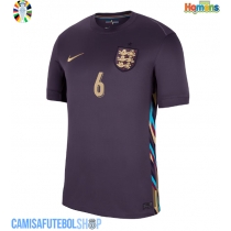 Camisa de time de futebol Inglaterra Marc Guehi #6 Replicas 2º Equipamento Europeu 2024 Manga Curta